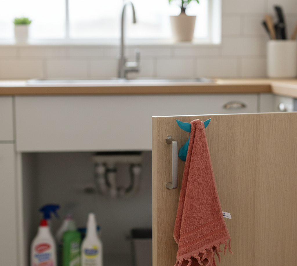 Balina Kuyruğu Duvar Askısı – Banyo & Havlu Askılığı / Deniz Temalı Dekor - Anahtar & Gözlük Tutacak