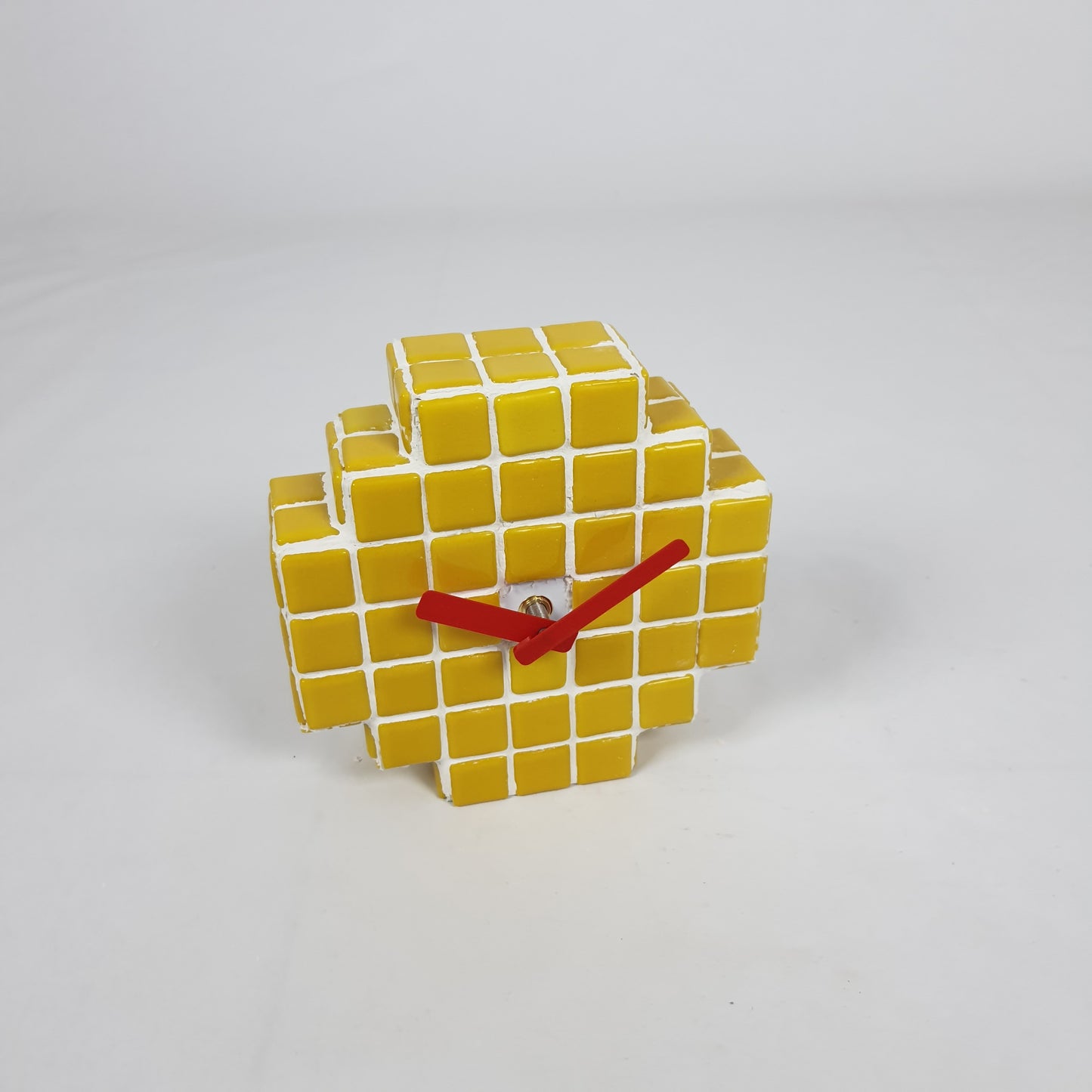 El Yapımı Mozaik Masa Saati – Bohem