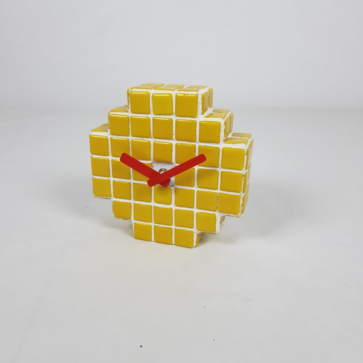 El Yapımı Mozaik Masa Saati – Bohem