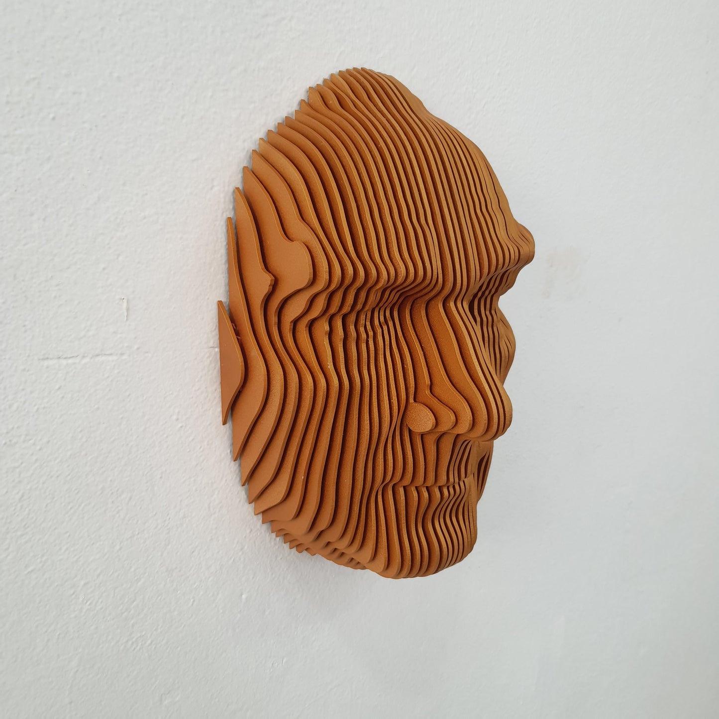 Atatürk Büst - Parametrik Tasarım-Altın renk