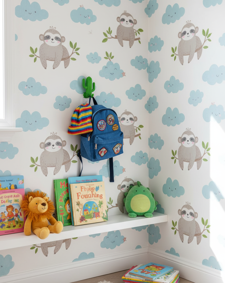 Kaktüs Duvar Askısı – Eğlenceli Tasarımlı Ceket / Çanta / Şemsiye / Anahtar / Gözlük askısı