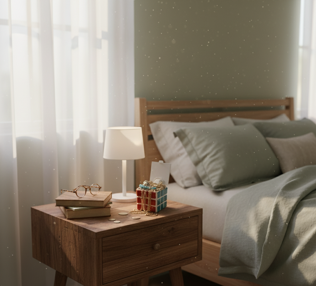 El Yapımı Mozaik Rubik Küp Kutusu – Mücevher & Hatıra Saklama