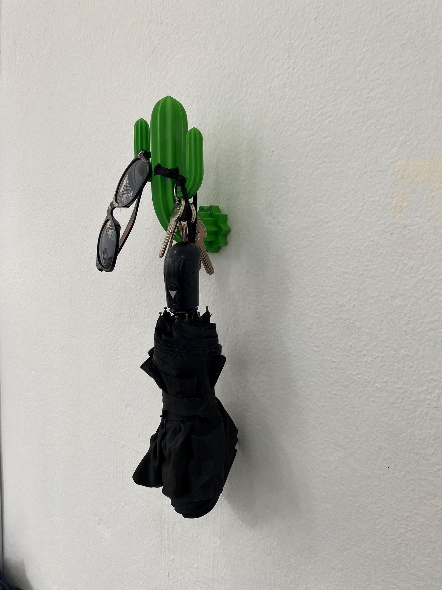 Kaktüs Duvar Askısı – Eğlenceli Tasarımlı Ceket / Çanta / Şemsiye / Anahtar / Gözlük askısı