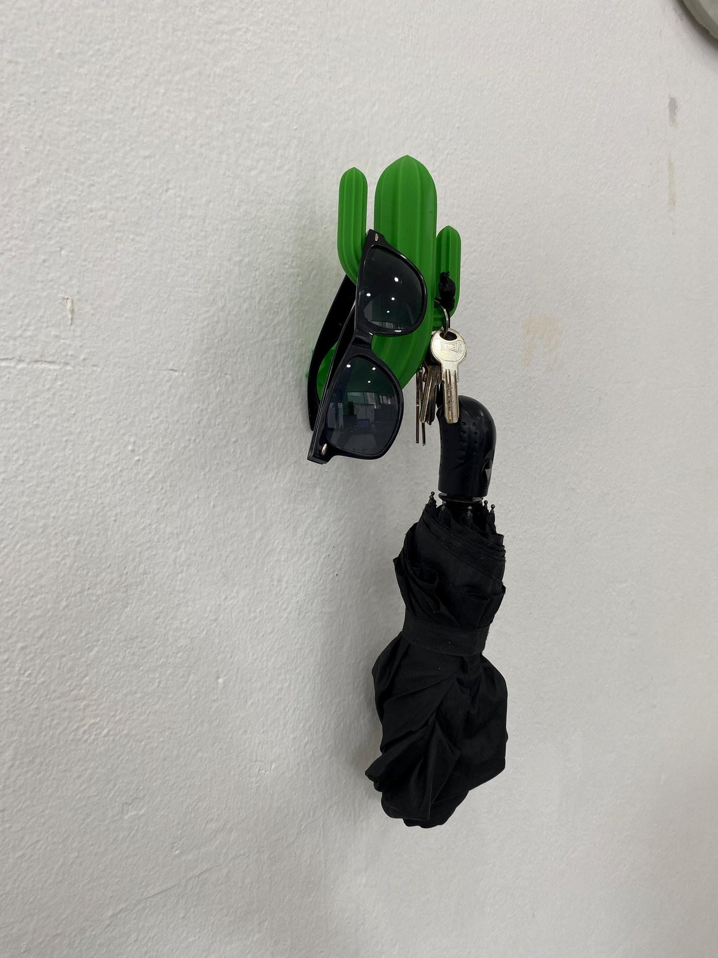 Kaktüs Duvar Askısı – Eğlenceli Tasarımlı Ceket / Çanta / Şemsiye / Anahtar / Gözlük askısı