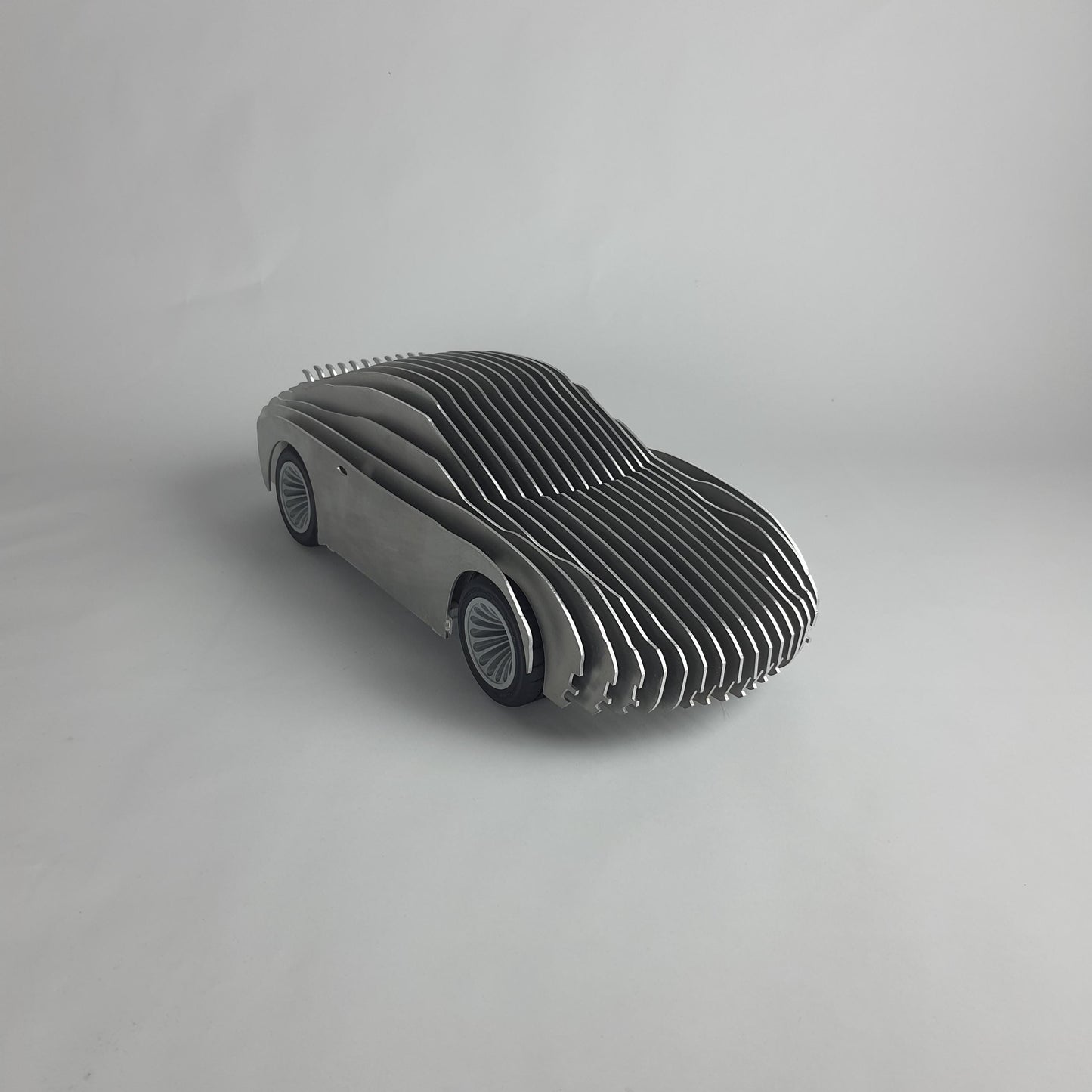 Porsche 911 Alüminyum Araba Heykeli–Metal Dekor, Koleksiyon Parçası–Ev/Ofis Dekoru–Masaüstü Dekor