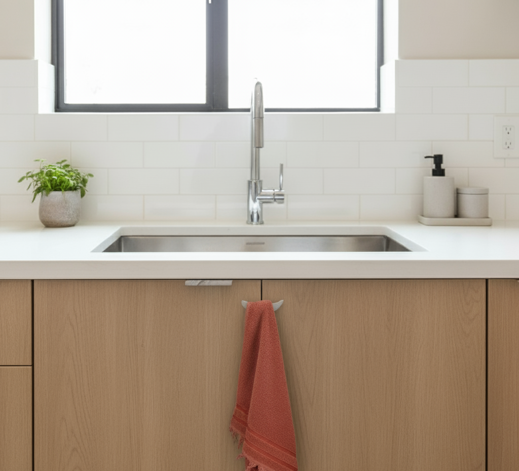 Balina Kuyruğu Duvar Askısı – Banyo & Havlu Askılığı / Deniz Temalı Dekor - Anahtar & Gözlük Tutacak