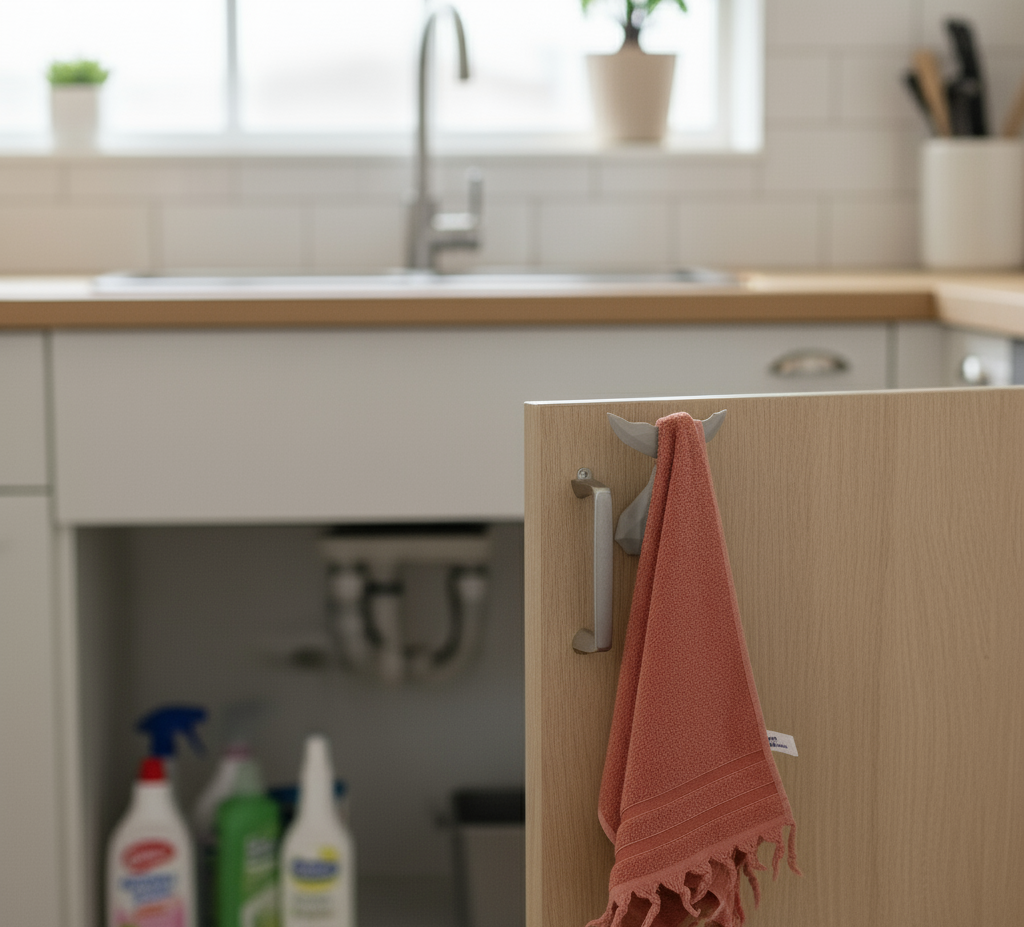 Balina Kuyruğu Duvar Askısı – Banyo & Havlu Askılığı / Deniz Temalı Dekor - Anahtar & Gözlük Tutacak