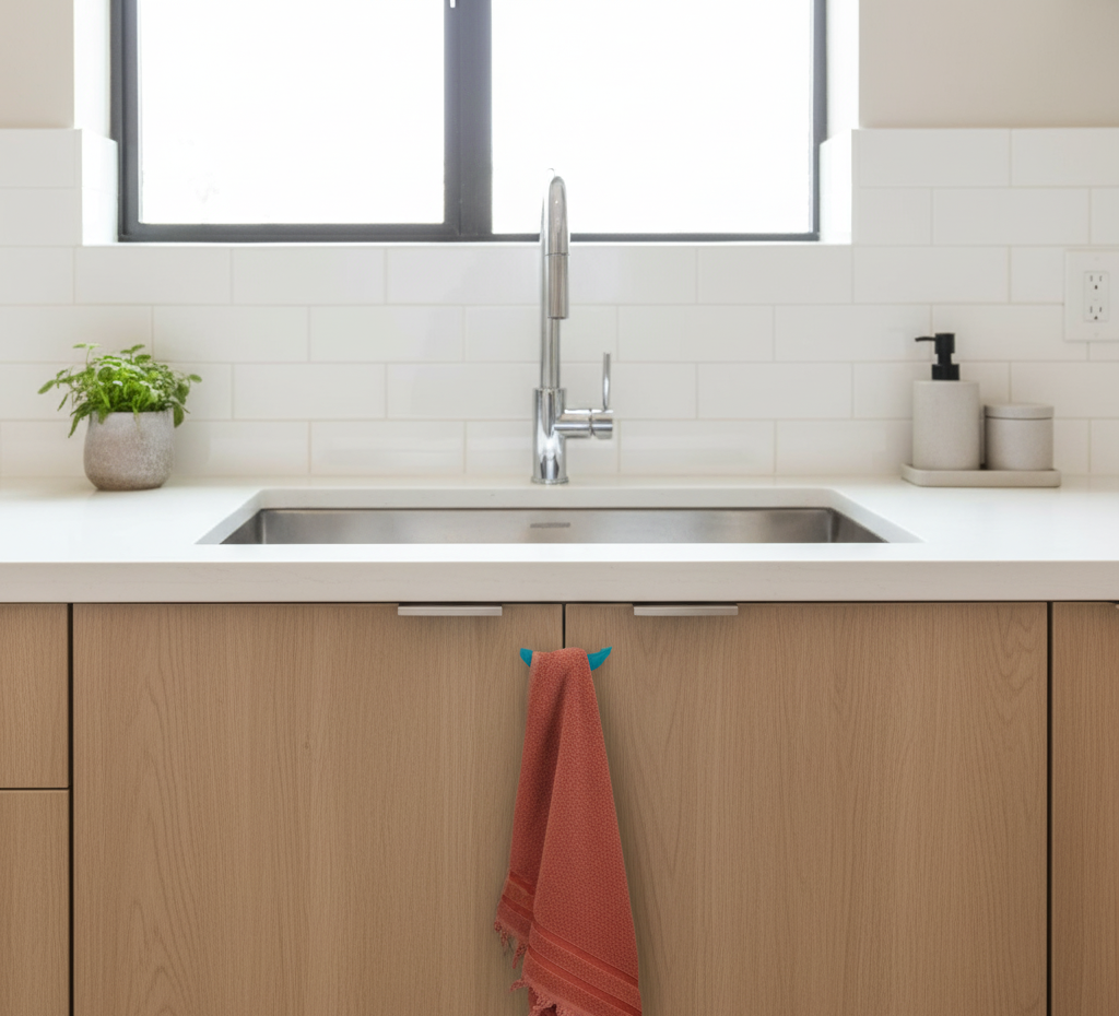 Balina Kuyruğu Duvar Askısı – Banyo & Havlu Askılığı / Deniz Temalı Dekor - Anahtar & Gözlük Tutacak